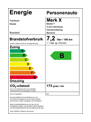 bekijk de energie labels voor een zuinige auto